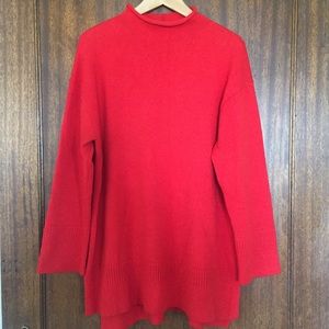 MOTH Anthropologie Mockneck Sweater
